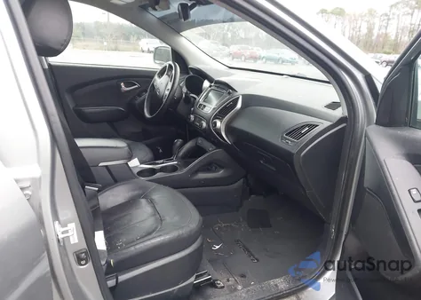 2013 Hyundai Tucson Limited из США, поврежденный, VIN KM8JU3AC8DU607826